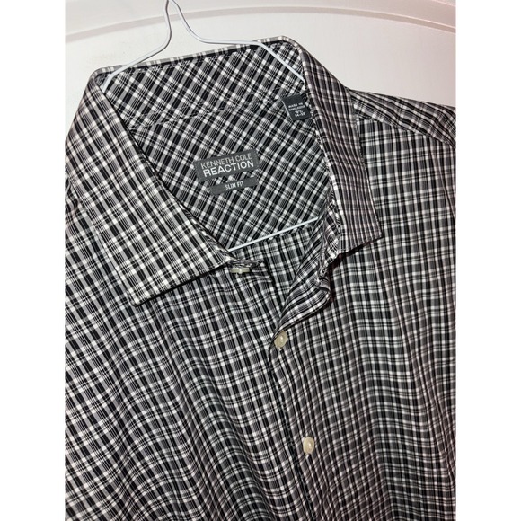 KENNETH COLE Reaction Men's 16.5X34/35 Slim Fit Long Sleeve Shirt Fast Shipping! - Picture 1 of 3